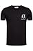 Armani Exchange mens Icon Chest Graphic T-shirt T Shirt, Black, X-Large US