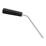 OUNONA 業務用ポップコーンマシン対応 ポップコーンメーカー用ハンドル 鉄とプラスチック製 耐久性あり 簡単取り付け グレインポッピングマシンにも 適合 軽量設計使いやすい