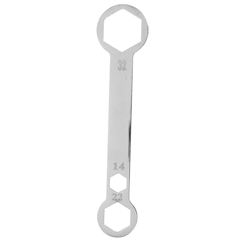 Beatifufu Motorcycle 32mm/22mm/14mm Axle Wrench Steel Tire Removal Tool Rear Axle Removal for