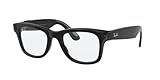 Ray-Ban Stories | Wayfarer Square Smart Glasses, Black/Transitions Clear to Brown Quartz, 50 mm