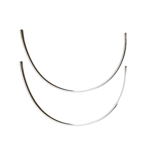 Telliswelt Armature de rechange pour soutien-gorge - Pour différentes tailles - Métal gainé sans nickel - Taille des branches : 9