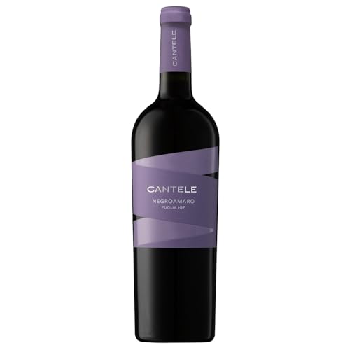 Cantele Negroamaro Puglia IGP Rotwein Rot Wein Trocken Italien inkl. FeinWert...