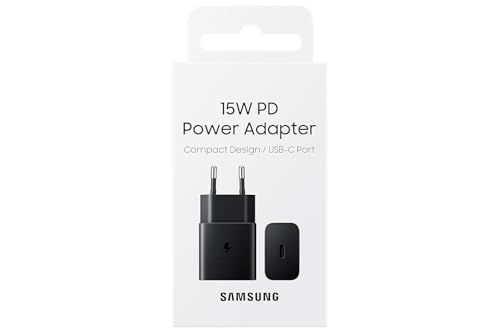 Image of 15w Fast Travel USB C Adapter for All Samsung Galaxy Devices (Black)
