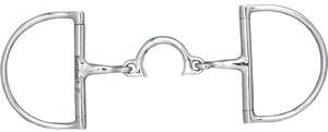 Dover Saddlery Broken Segunda Hunter D-Ring Snaffle Bit