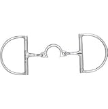 Dover Saddlery Suffolk Broken Segunda Hunter D-Ring Bit, Size: 5 1/2