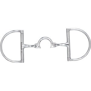Dover Saddlery Suffolk Broken Segunda Hunter D-Ring Bit, Size: 5 1/2