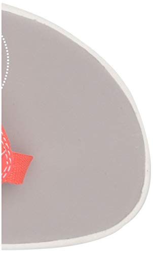 Clarks Women's Breeze Sea Flip-Flop, Bright Coral Synthetic, 10 #TOP4