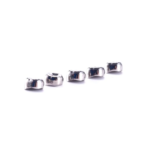 Image of 5PCS Stainless steel Dental Teeth Crown Mandibular Teeth D Premolar Crown for Teenage to Guard First Teeth (ELL4)