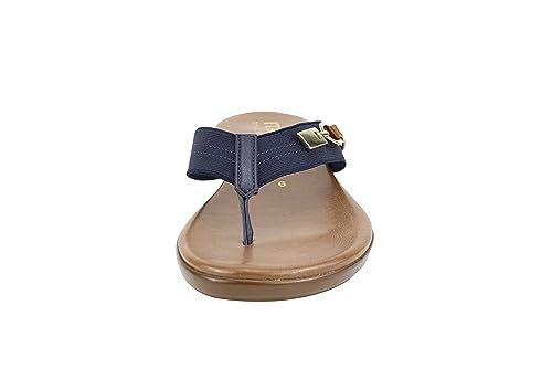 Image of ITALIAN Shoemakers Vale Low Wedge Thong Comfort Sandal for Women