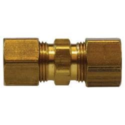 18066 Union, 3/8 in Compression x 3/8 in Compression, Brass (3 Pack)