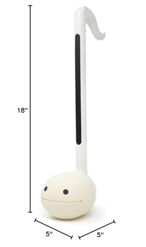 Image of Otamatone Deluxe [Japanese Edition] Electronic Musical Instrument Synthesizer from Japan by Cube / Maywa Denki, White