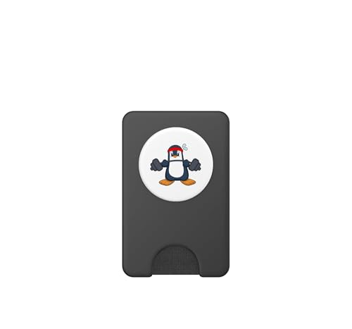 PopSockets PopWallet MagSafe Musculation Pingouin porte-carte - 2