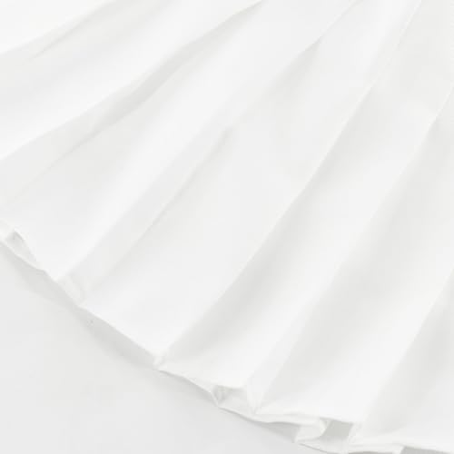 Image of Girls Pleated Skirts Built in Shorts Little Kid Athletic Flowy Skorts Skirts Toddler Girls Tennis Skorts for Girl 3-14 Years