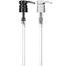Universal Pumps for Shampoo, Conditioner, Gel, Body Wash, etc, For 1 Liter/33.8 Ounce/1000ml Bottles, set of 2