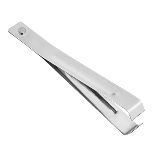 Estrattore generico per la buccia 'aglio, Pela-aglio, Pinza per sbucciare l'aglio in acciaio inossidabile, Pinzette per aglio efficaci, Gadget da cucina per bucce di aglio e lische di pesce, Strum