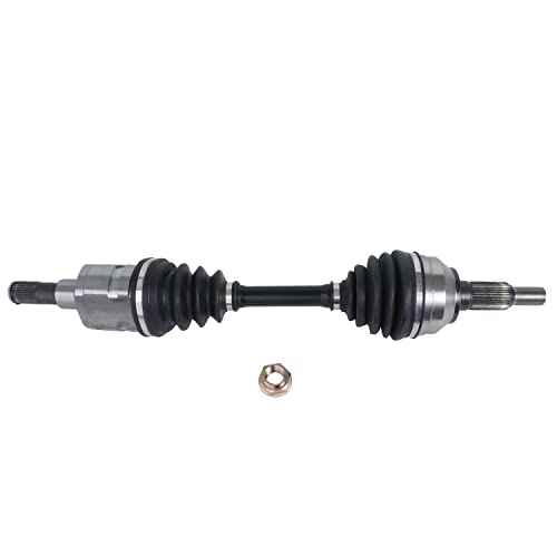 Image of Detroit Axle - Front CV Axle for 2006-2010 Hummer H3 2009-2010 H3T Driver Passenger Side LH RH CV Axle Drive Shaft Assembly Replacement