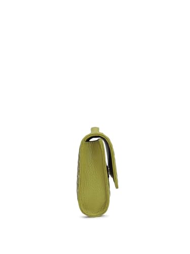 Image of Da Milano Women's Leather Clutch - Green