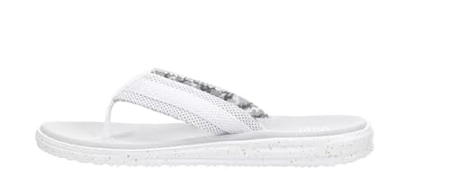HEYDUDE Men's Sami H2O Anthem White Size 11 | Men's Shoes | Men Slip-on Sandals | Comfortable & Light-Weight