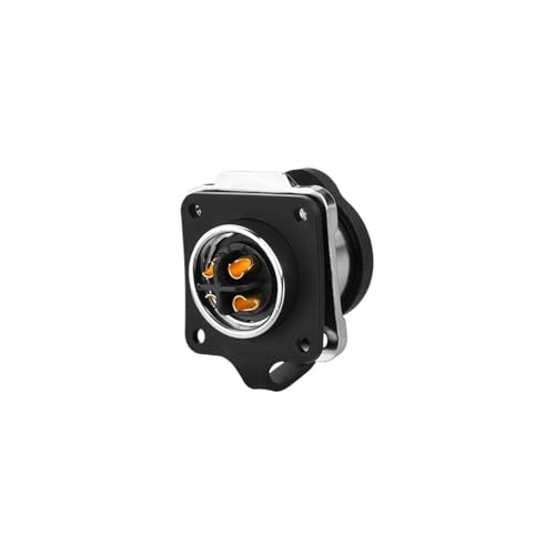 Conector de aviación LP-20 macho hembra IP68 amarillo miniatura 3