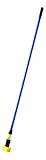 Rubbermaid Commercial Products Gripper Clamp-Style Wet Mop, 60-Inch, Blue, Fiberglass Handle, Heavy Duty Mop Head Replacement for Industrial/Household Floor Cleaning, Pack of 12