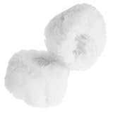 Liberté de mouvement totale : la matière souple assure un maintien sûr sans limiter vos mouvements, convient aux modes de vie décontractés et actifs, manchettes duveteuses, manchettes duveteuses d'hiver