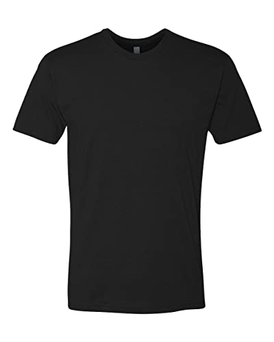 Next Level N6210 T-Shirt, Black + White (2 Pack), Medium