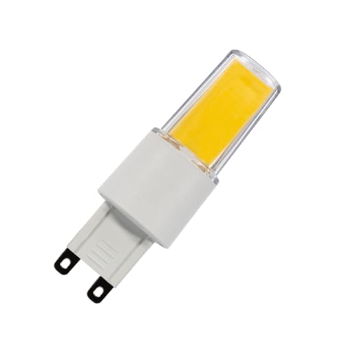 LEDKIA LIGHTING Bombilla LED G9 3.8W 470 lm COB 3000K Blanco Cálido