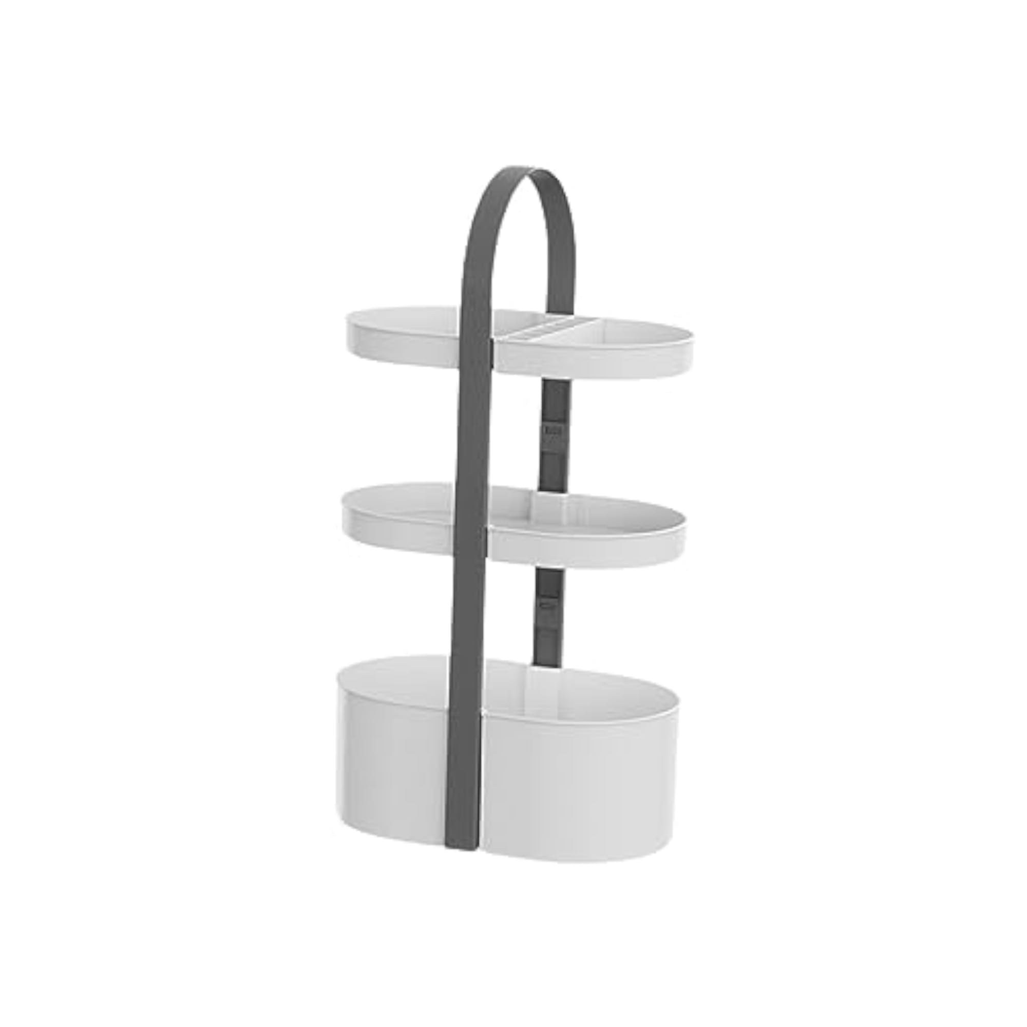 3-Layer Cosmetics Storage Rack for Bathroom Counter