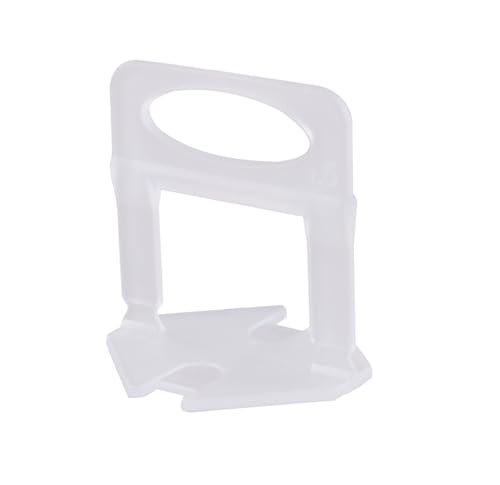 GIVIHGETI 600 Stück Fliesen Nivelliersystem Zuglaschen 1,5 mm, Nivelliersystem Standardlaschen Fugenbreite Verlegehilfe für Fliesenhöhe 3-12 mm Fliesenverlegehilfe