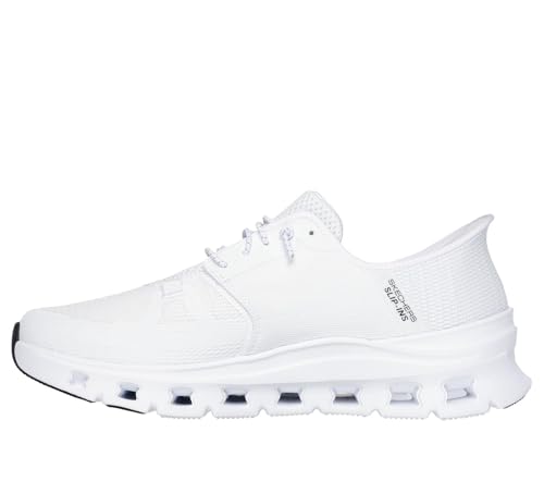 Skechers Skechers Men's Glide-Step Pro Trainers, White Mesh Hotmelt, 8.5 US