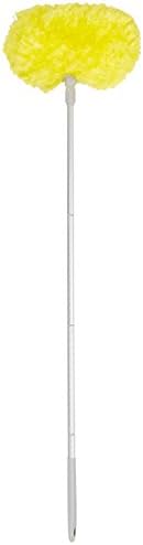 Estilo Ceiling Fan Duster - Long Cleaner | Removable & Washable, Extendable up to 47” with Detachable Microfiber Head for Cleaning | with Extension Pole, Yellow