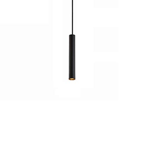 Naiyn Long Tube Pendentif plafonnier LED Lustre Hauteur réglable comptoir de Bar Spot cylindrique simplicité Suspension Lampe Cuisine îlot luminaire Cover
