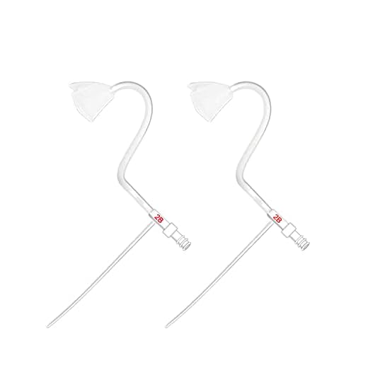Banglijian BTE Hearing Amplifier Accessories, 2 Pieces Sound Tubes 2B Size for Ziv-201A and Ziv-201, Ziv-206, Ziv-201P, BLJ-109 (Right Ear)