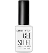 LONDONTOWN GelShift - Transformative UV Gel Top Coat for Nail Polish, High Gloss Long Lasting Man...