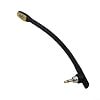 LUCKCDUO Replacement Microphone for Logitech A40 White Omnidirectional Boom Mic Clear Voice Pickup Headset Accessory 18cm(black) #1