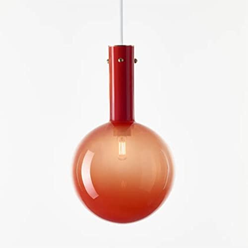 CAZARU FXJ Italian Design Colored Glass Pendant Light, Minimalist Creative