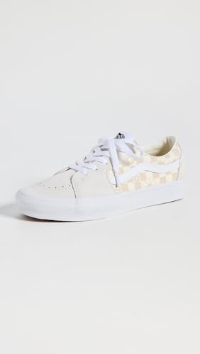 Vans Vans Women's FU SK8-Low Sneakers, Marshmallow, Off White, Print, 5 Medium US