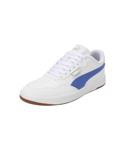 Image of PUMA Court Ultra Lite - Sneakers for Men, Puma White Royal Sapphire Platinum Grey, 11 US