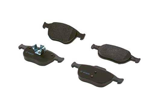 Bosch BP414 - Pastiglie Freni Auto, Asse Anteriore - Qualità Bosch - Riduzione Del Rumore E Della Polvere - Certificazione ECE-R90 - Senza Rame - 1 Confezione Da 4 Pastiglie - 4