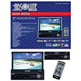 Absolute AVH-9000 18cm In-Dash Multimedia Touch Screen System with Detachable Front Panel Face and USB/SD Slot