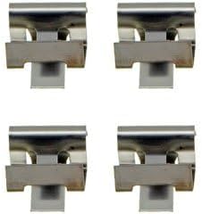 Mechanics Choice Front Disc Brake Anti-Rattle Clip for 1972-1999 American Motors, Chevrolet, Dodge, Eagle, Ford, GMC, International, Jeep, Lincoln, Mazda, Mercury (RWD)
