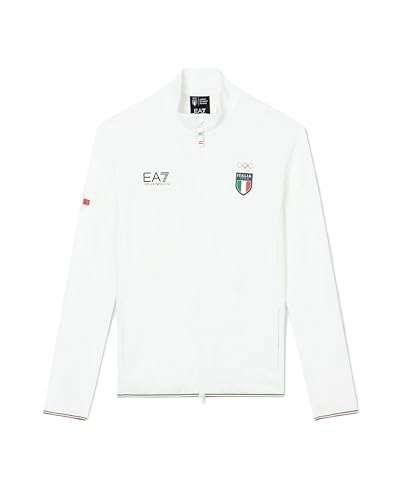 Emporio Armani EA7 Italia Team Olimpiadi 2026, Felpa con Zip da...