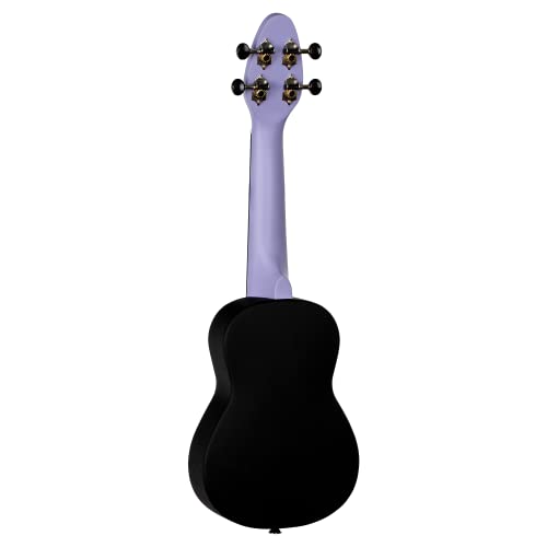 Ortega Guitars Ukulélé Soprano violet – Keiki K2 – Kit de démarrage incluant Accordeur, Courroie, 5 Médiators Medium et… - Les Beatles, Paul McCartney, John Lennon, RIngo Starr, George Harrison Ortega Guitars Ukulélé Soprano violet - Keiki K2 - Kit de démarrage incluant Accordeur, Courroie, 5 Médiators Medium et… – Image 4