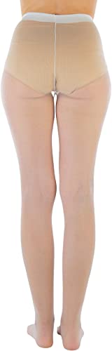 Image of ToBeInStyle Women's Pack of 6 Sheer Solid 100% Nylon Pantyhose