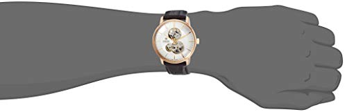 Rado Unisex Coupole Classic Leather Swiss Automatic Watch, Silver (R22895025)2