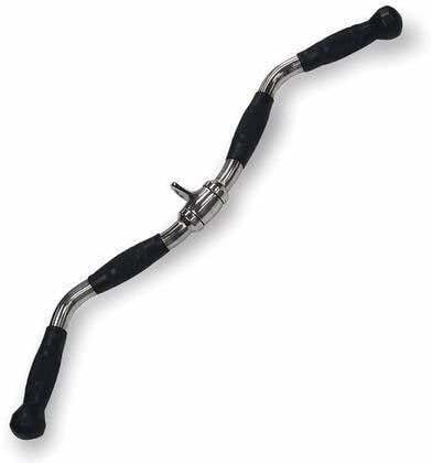 Triceps & Biceps Handle Zigzag Handle Cable Cross Gym Handle Multi-Training Bar ()-image-27