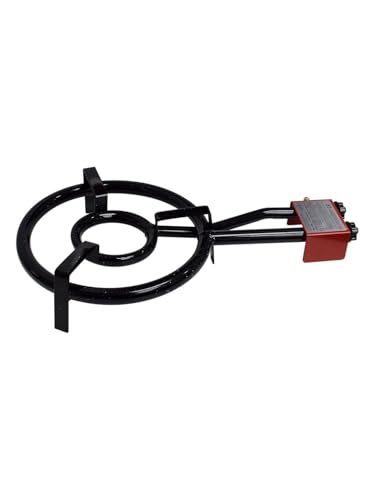 Jardin202 - Rosco Paellero - Disponible en 300mm, 350mm y 400mm con Uno y Dos Aros - Cocina Española Auténtica | 35 cm -