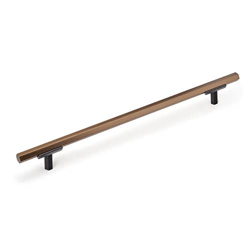 Emuca - Riad Furniture Handle, 192 mm (7,5inch) Interaxis, L 232 mm (9,1 inch), Bronzed, Aluminium, 20 Units - Image 3