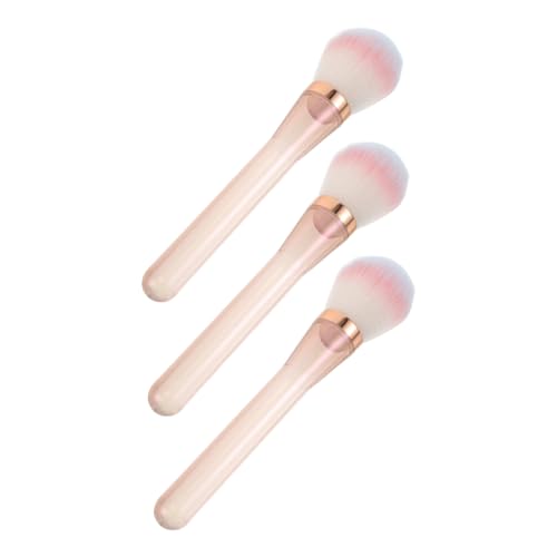 Anneome 3 Pinceles De Maquillaje Coloridos Pinceles De Maquillaje Facial E Iluminar Rostro