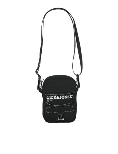 JACK & JONES, Jaczitrus Big Slingbag Uomo, Nero, taglia unica